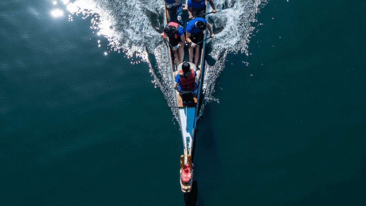 Dragon Boat Racing  Chinese American Family